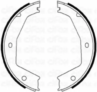 Комплект тормозных колодок, стояночная тормозная система CIFAM купить