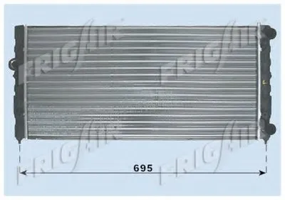 Радиатор, охлаждение двигателя FRIGAIR купить