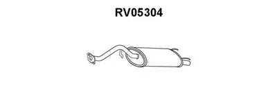 Глушитель выхлопных газов конечный VENEPORTE купить