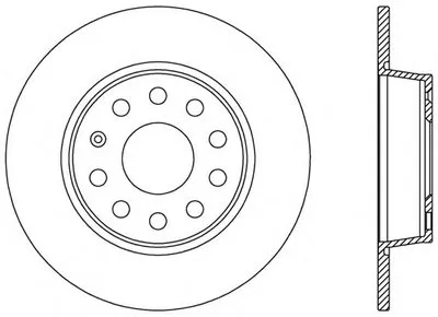 Тормозной диск ADAPTIVE OPEN PARTS купить