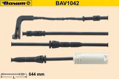 Сигнализатор, износ тормозных колодок BARUM купить