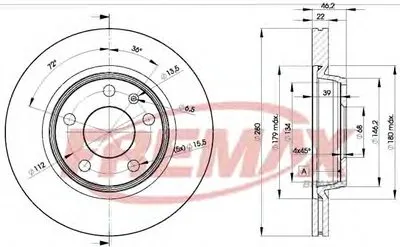 Тормозной диск Premium Black Carbon + FREMAX купить