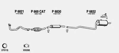 Система выпуска ОГ FENNO купить