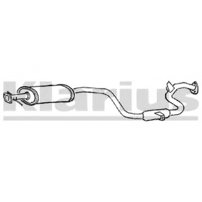 Средний глушитель выхлопных газов KLARIUS купить