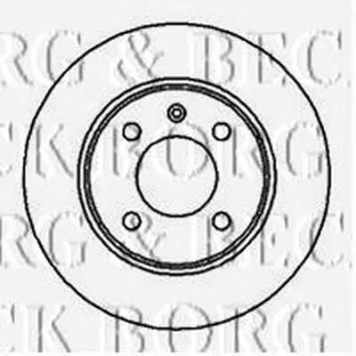 Тормозной диск BORG & BECK купить