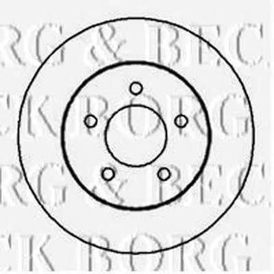 Тормозной диск BORG & BECK купить