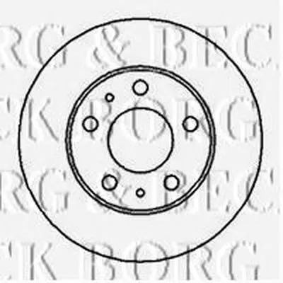 Тормозной диск BORG & BECK купить
