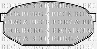 Комплект тормозных колодок, дисковый тормоз BORG & BECK купить