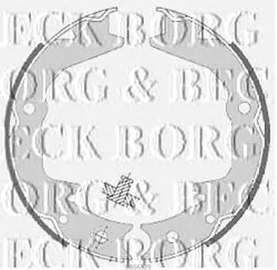 Комплект тормозных колодок BORG & BECK купить