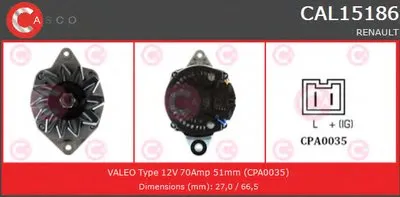 Генератор BRAND NEW SERIES CASCO купить