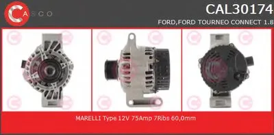 Генератор GENUINE SERIES CASCO купить