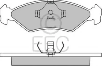 Комплект тормозных колодок, дисковый тормоз EEC купить