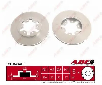 Тормозной диск ABE купить