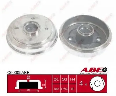 Тормозной барабан ABE купить