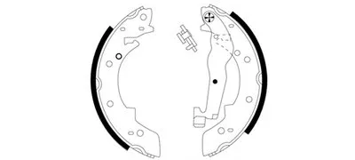 Комплект тормозных колодок HELLA PAGID купить