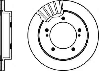 Тормозной диск HELLA PAGID купить
