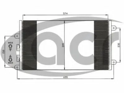 Конденсатор, кондиционер ACR купить