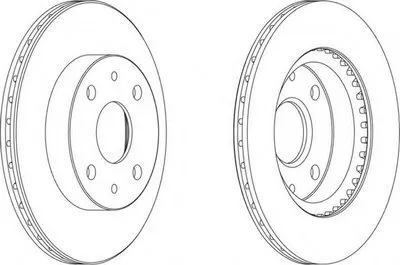 Тормозной диск PREMIER FERODO купить