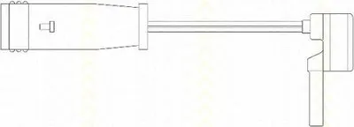 Сигнализатор, износ тормозных колодок TRISCAN купить