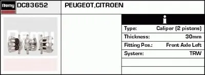 Тормозной суппорт Remanufactured REMY (Multiline) DELCO REMY купить