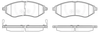 Комплект тормозных колодок, дисковый тормоз WOKING купить