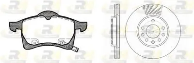 Комплект тормозов, дисковый тормозной механизм Dual Kit ROADHOUSE купить