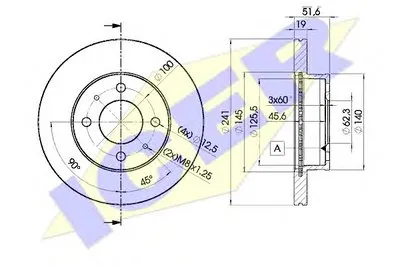 Тормозной диск ICER купить