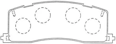 Комплект тормозных колодок, дисковый тормоз AISIN купить