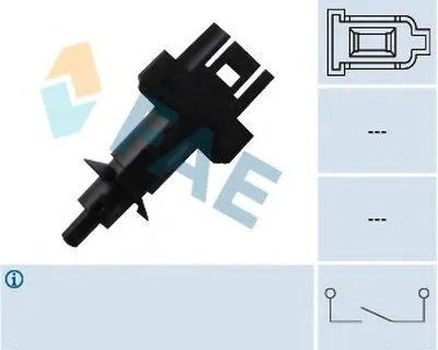 Переключатель управления, сист. регулирования скорости; Выключатель, привод сцепления (Tempomat) FAE купить