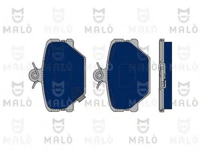 Комплект тормозных колодок, дисковый тормоз MALÒ купить