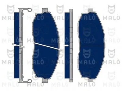 Комплект тормозных колодок, дисковый тормоз MALÒ купить