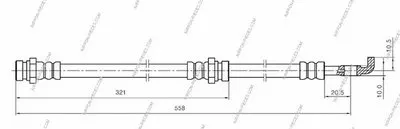 Тормозной шланг NPS купить