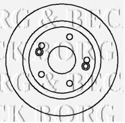 Тормозной диск BORG & BECK купить