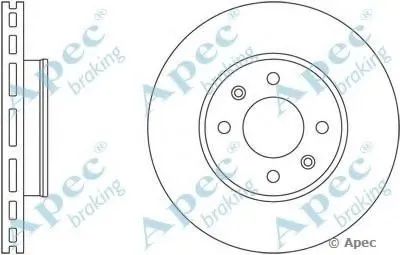 Тормозной диск APEC braking купить