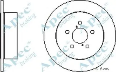 Тормозной диск APEC braking купить