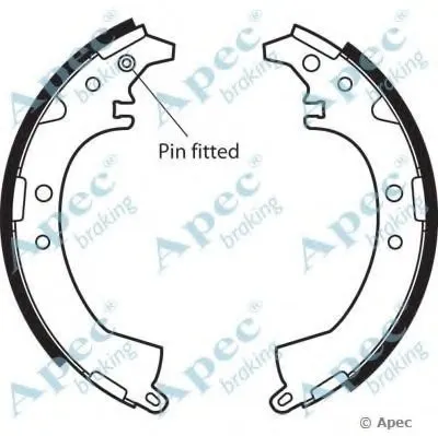 Тормозные колодки APEC braking купить