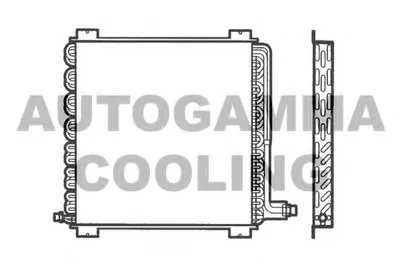 Конденсатор, кондиционер AUTOGAMMA купить