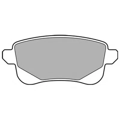 Комплект тормозных колодок, дисковый тормоз DELPHI купить