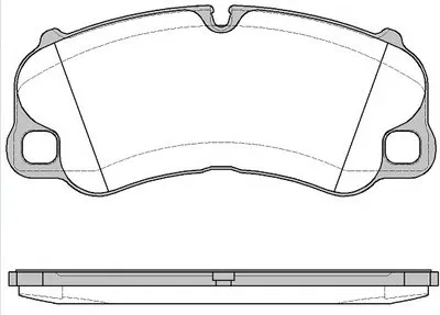 Комплект тормозных колодок, дисковый тормоз REMSA купить