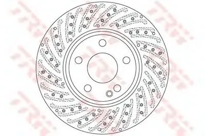 Тормозной диск TRW купить