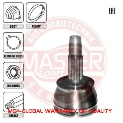 Шарнирный комплект, приводной вал MASTER-SPORT купить