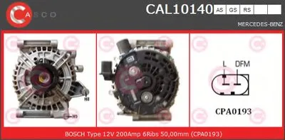 Генератор BRAND NEW SERIES CASCO купить