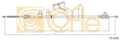 Трос, стояночная тормозная система COFLE купить