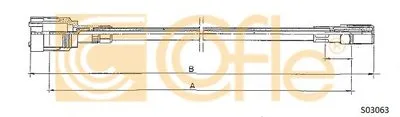 Тросик спидометра COFLE купить