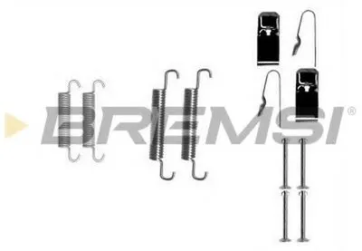 Комплектующие, тормозная колодка BREMSI купить