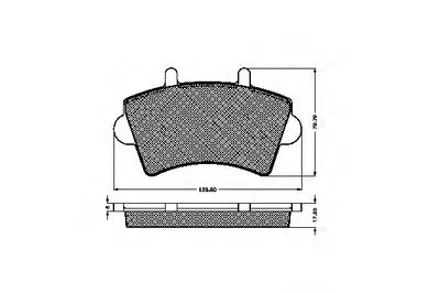 Комплект тормозных колодок, дисковый тормоз SPIDAN купить