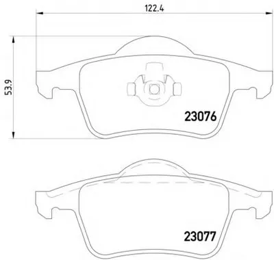 Комплект тормозных колодок, дисковый тормоз HELLA купить
