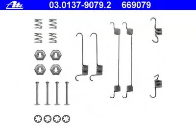 Комплектующие, тормозная колодка ATE купить