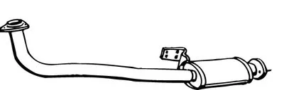 Предглушитель выхлопных газов WALKER купить