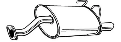 Глушитель выхлопных газов конечный WALKER купить